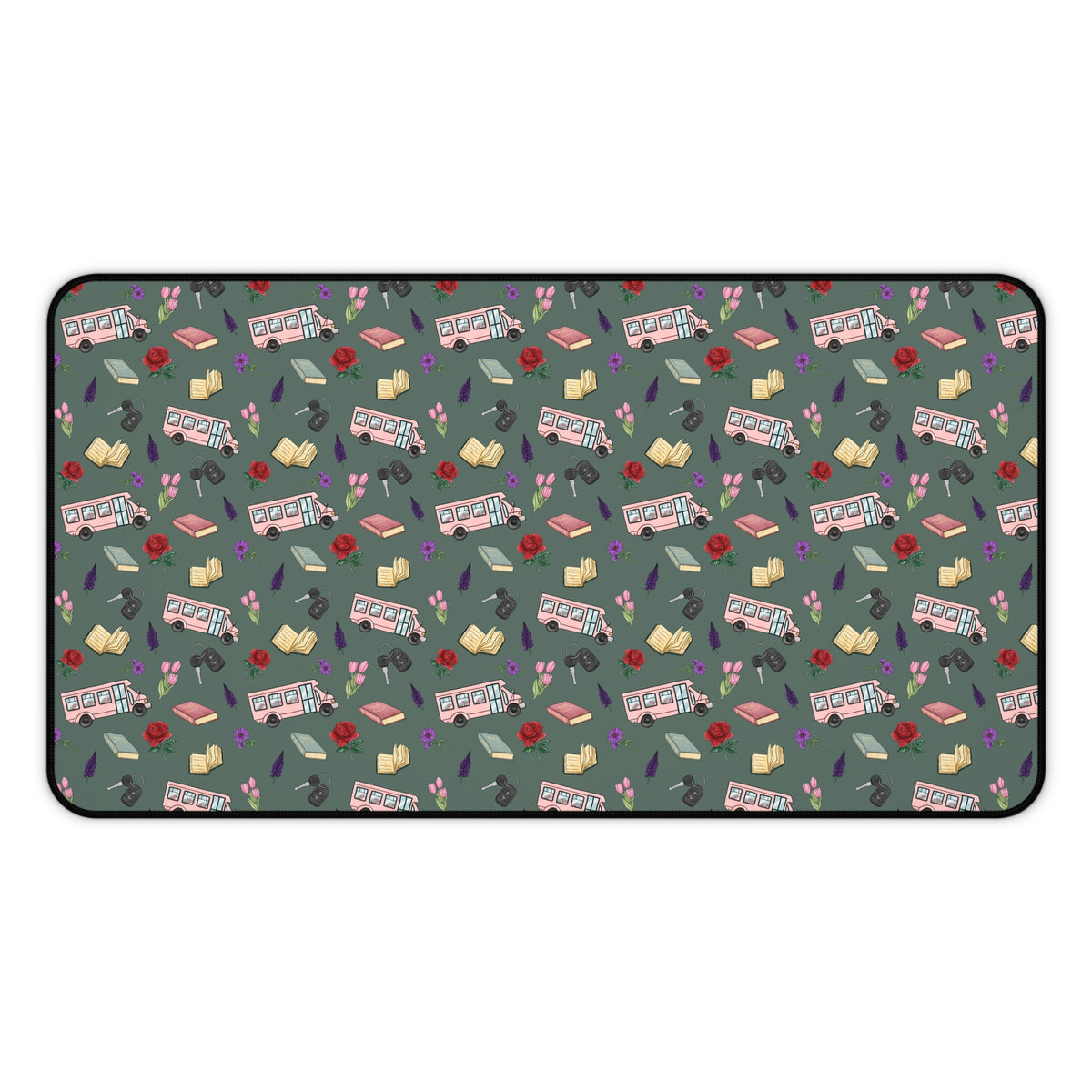 The Enchanted Bookmobile Doodle Desk Mat