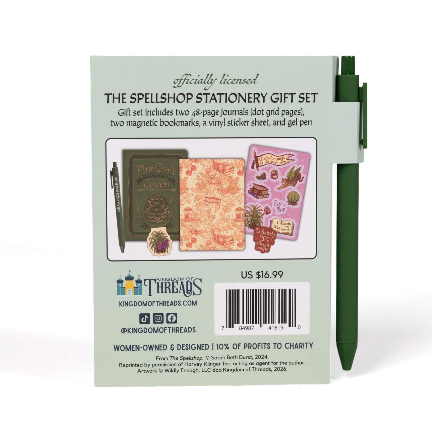 Kingdom of Threads - The Spellshop Gift Set