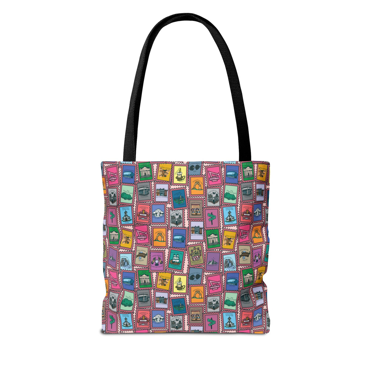 TEB Stamp Pattern Tote Bag