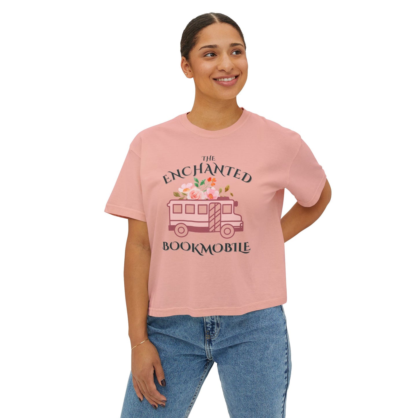 Enchanted Bookmobile Crop Top