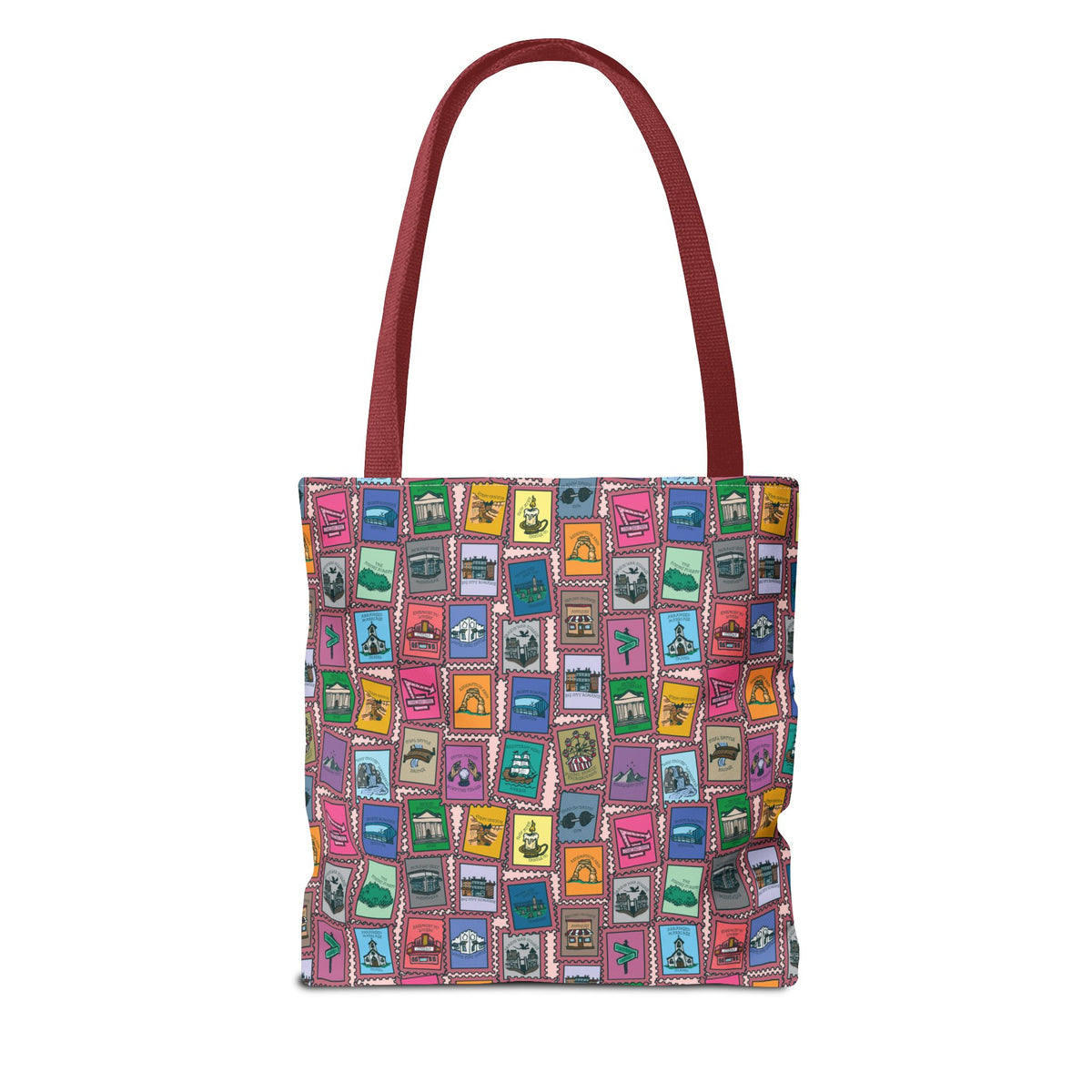 TEB Stamp Pattern Tote Bag