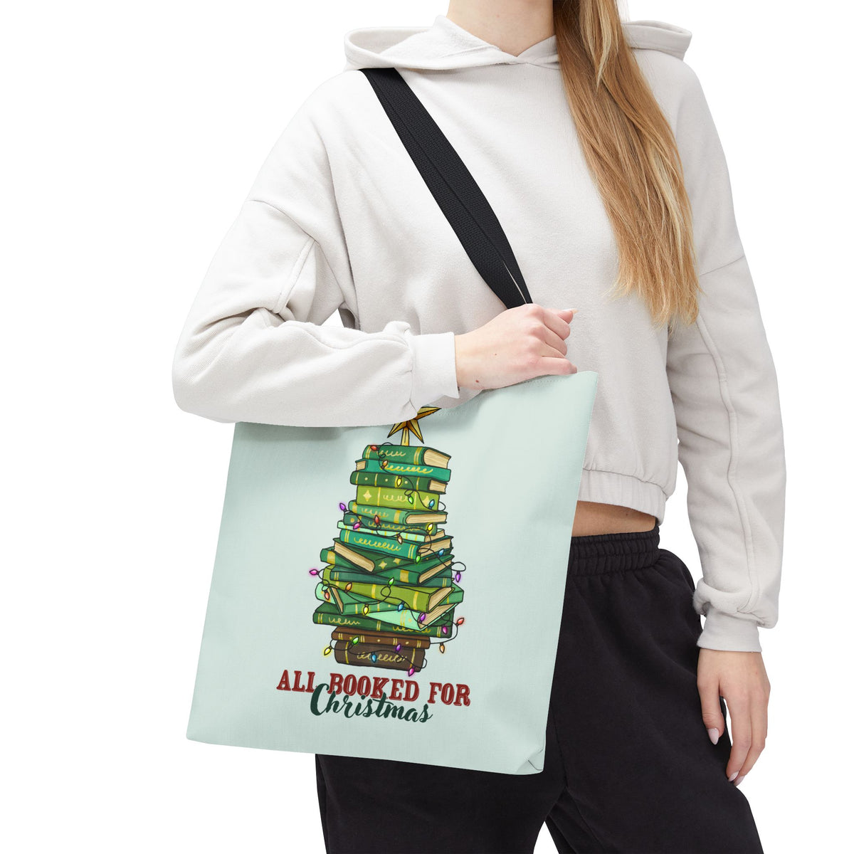 All booked for Christmas Tote Bag