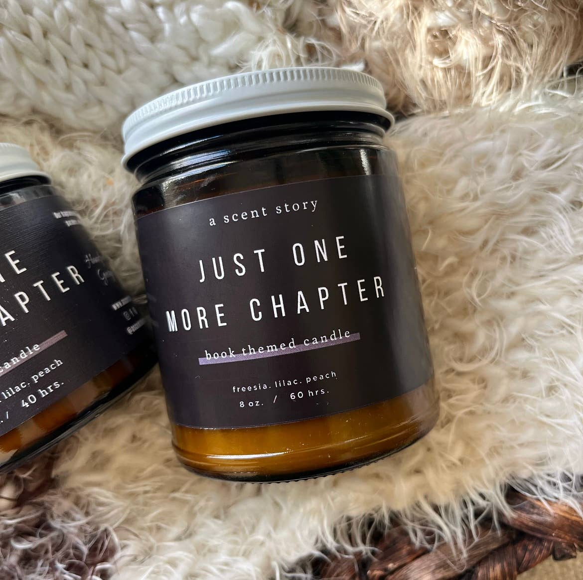 Just One More Chapter - Bookish Candle | Book Themed Candle