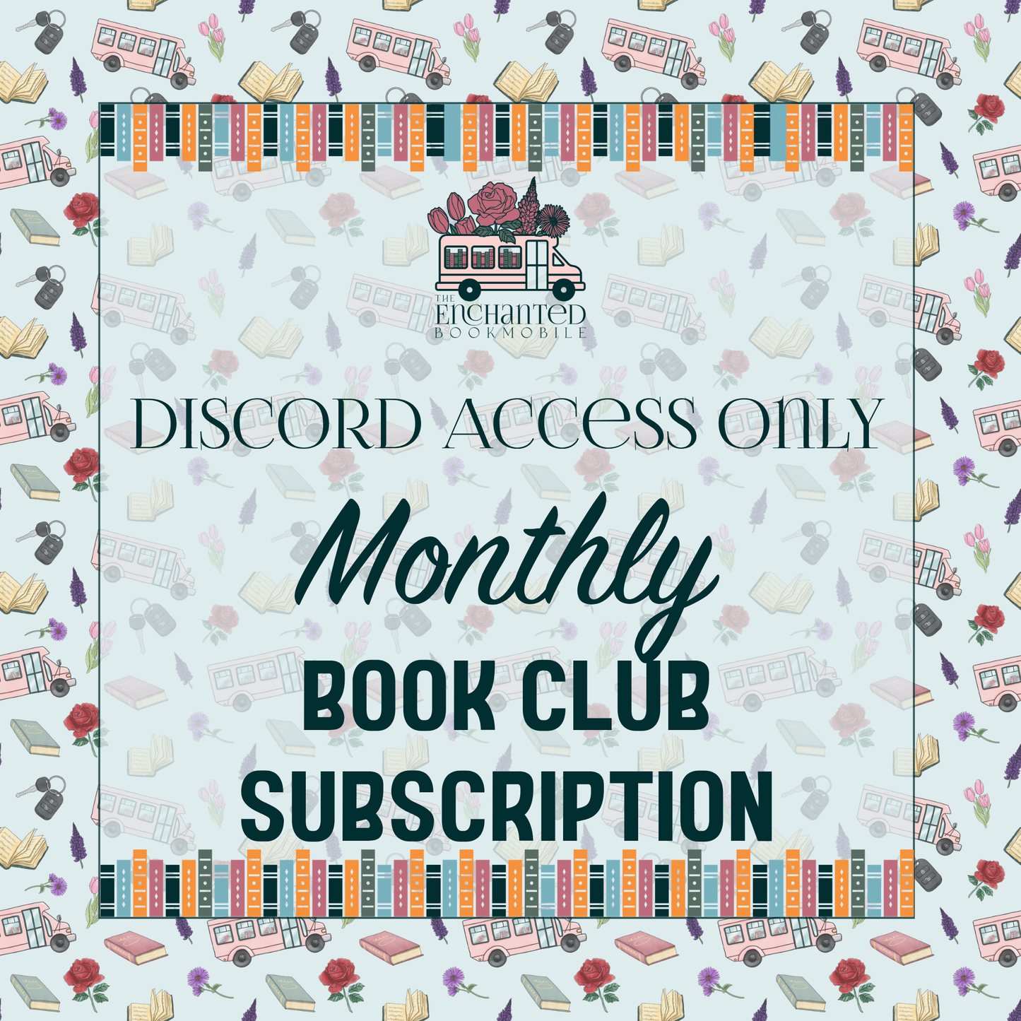 Monthly Book Club Subscription- Discord Access Only