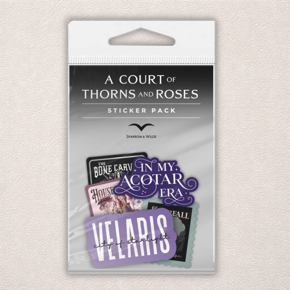 Sparrow and Wilde - ACOTAR Sticker 5-Pack