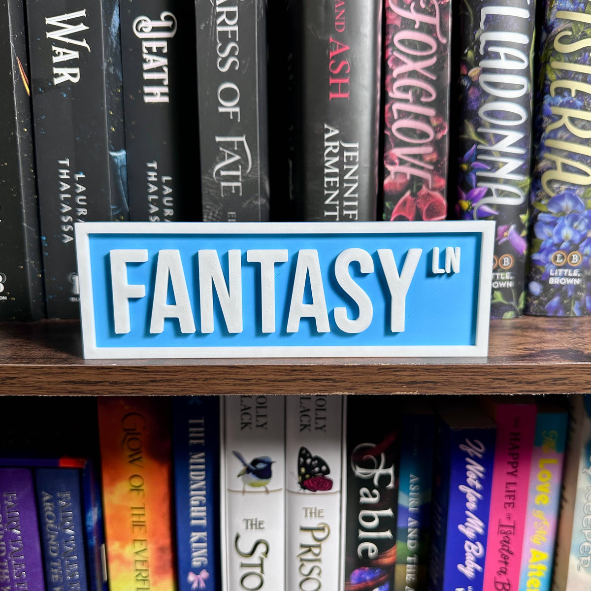 Fantasy Street Sign | Bookshelf Decor