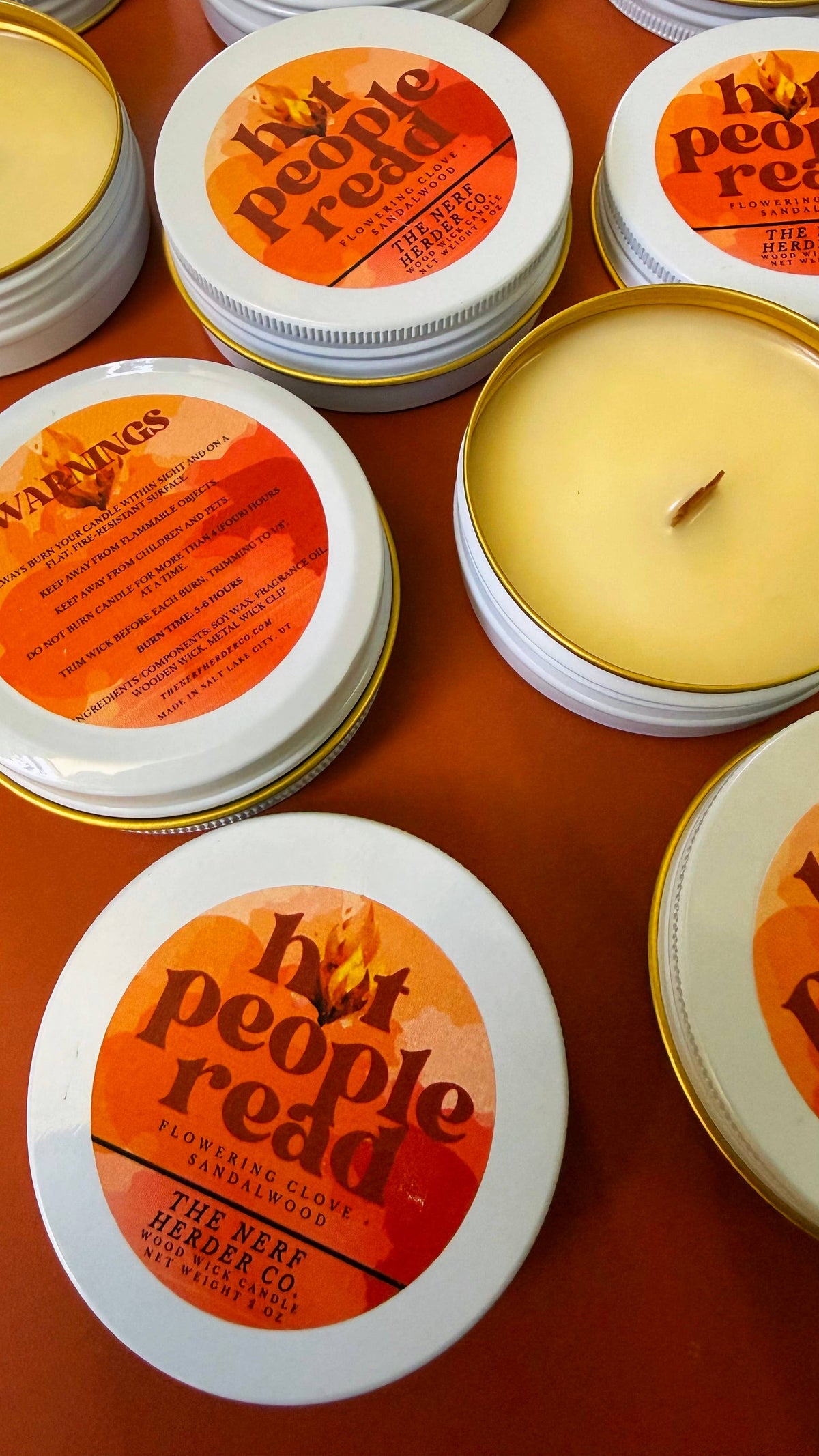 The Nerf Herder Co. - CANDLE | Hot People Read (2 oz)