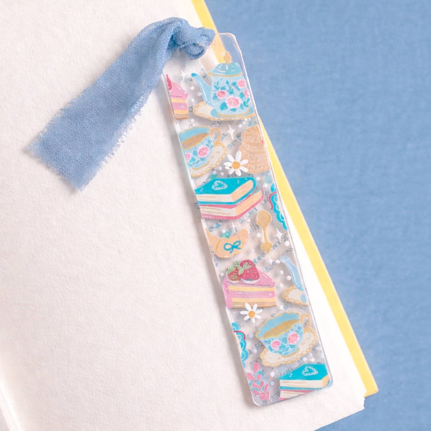 Spring Acrylic Bookmark – Bookish Soft Girl Valentine Gift