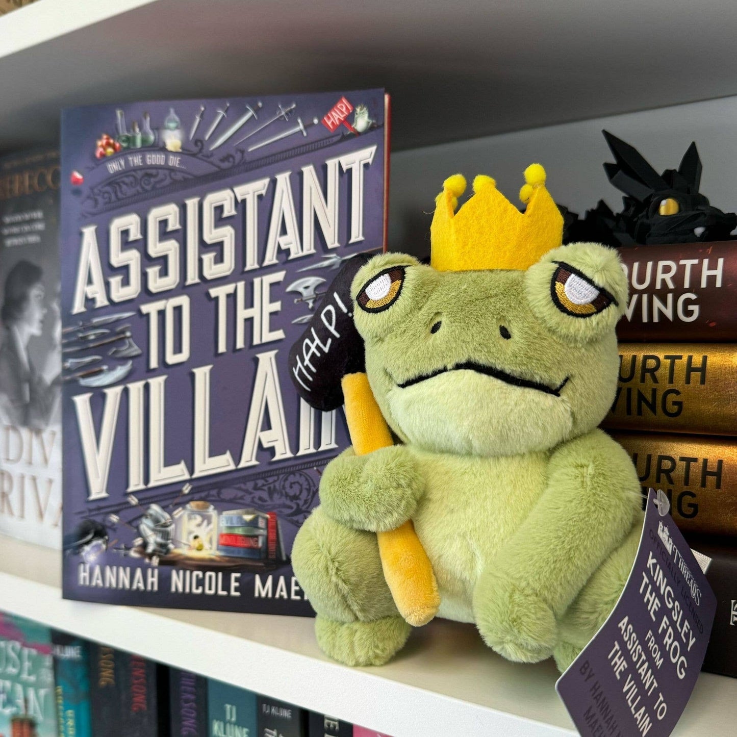 Kingdom of Threads - Kingsley Plushie | Assistant to the Villain