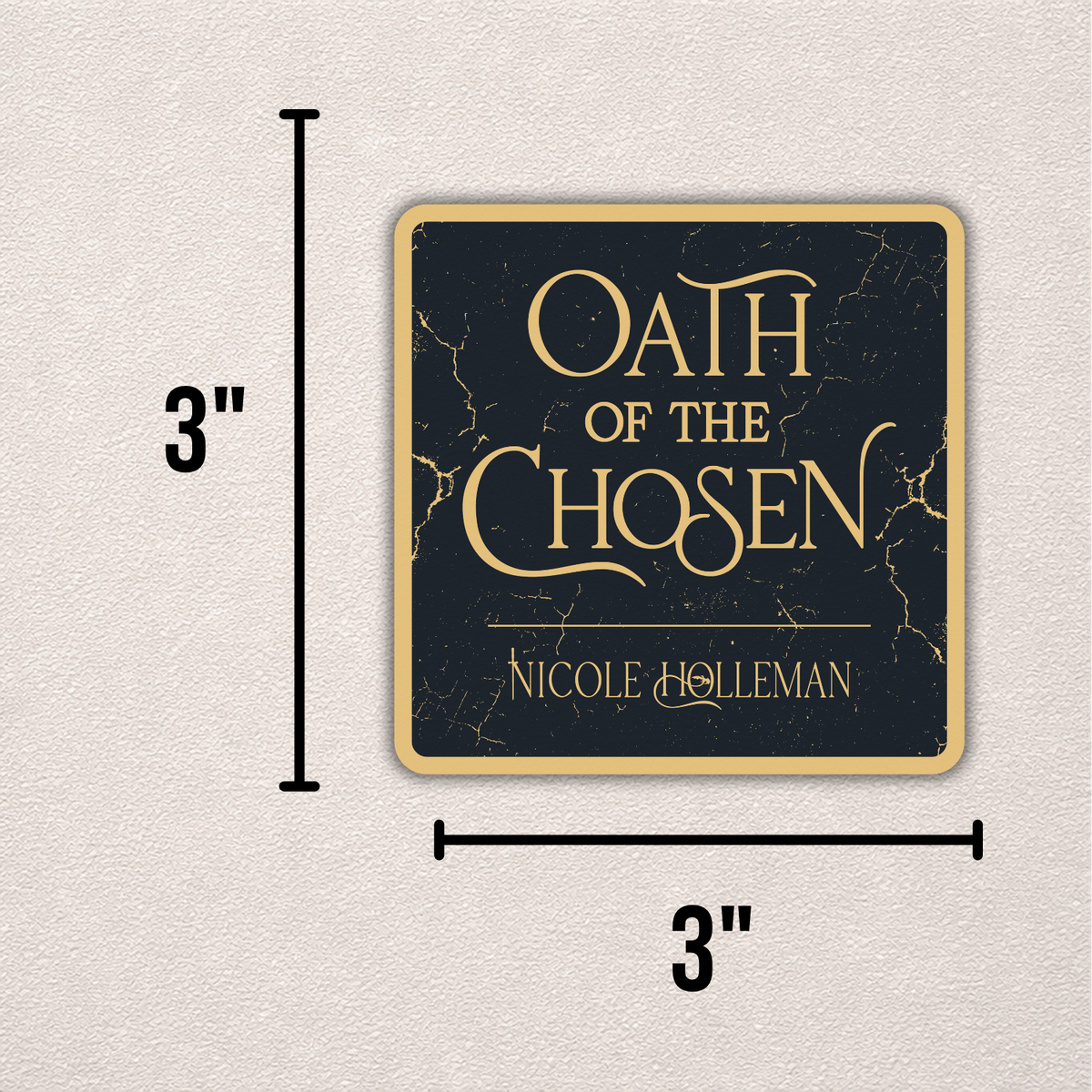 Sparrow and Wilde - Oath of the Chosen | Nicole Holleman Sticker