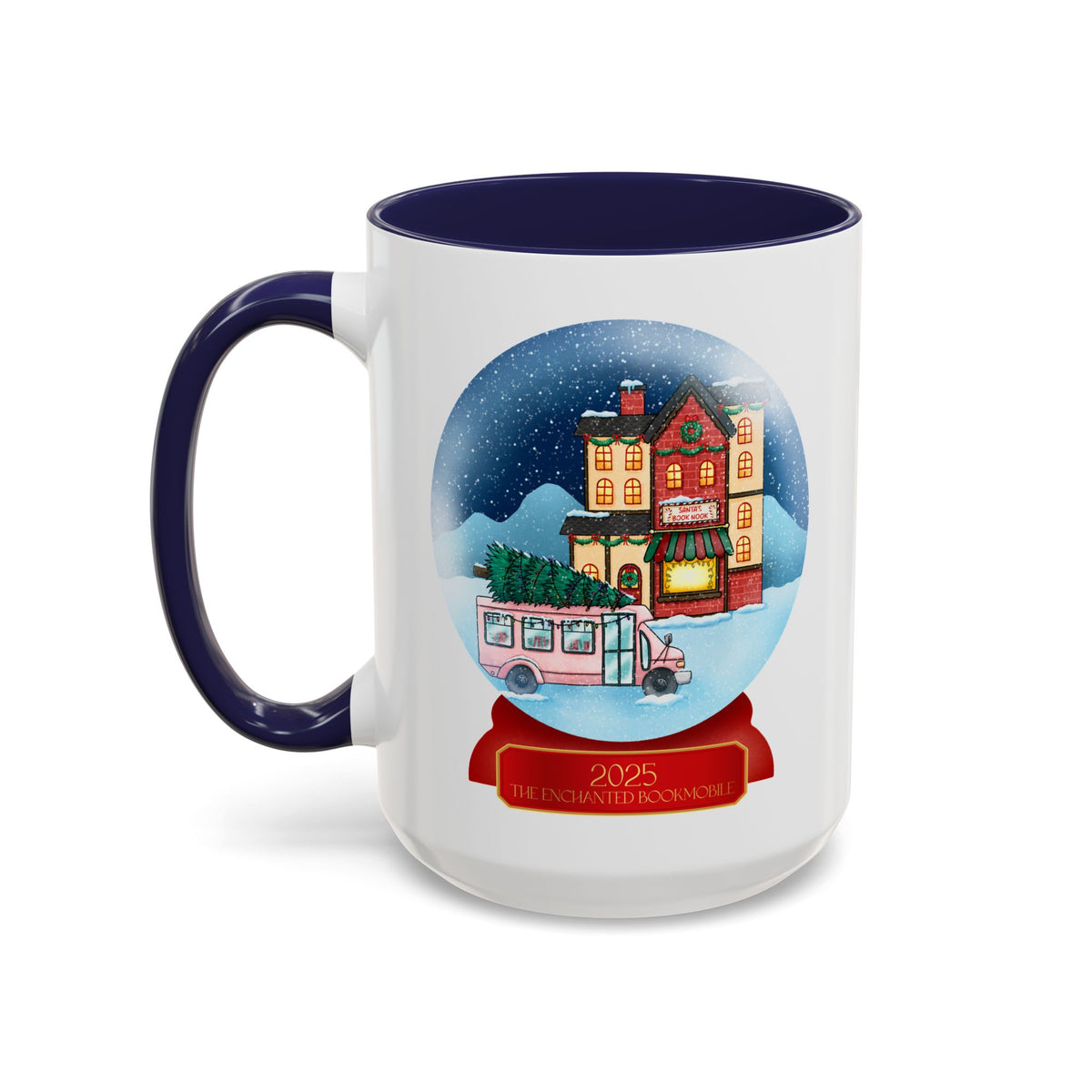 Holiday Snow Globe Coffee Mug — 2025