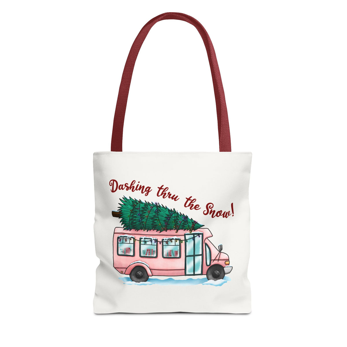 Dashing Through the Snow Tote Bag