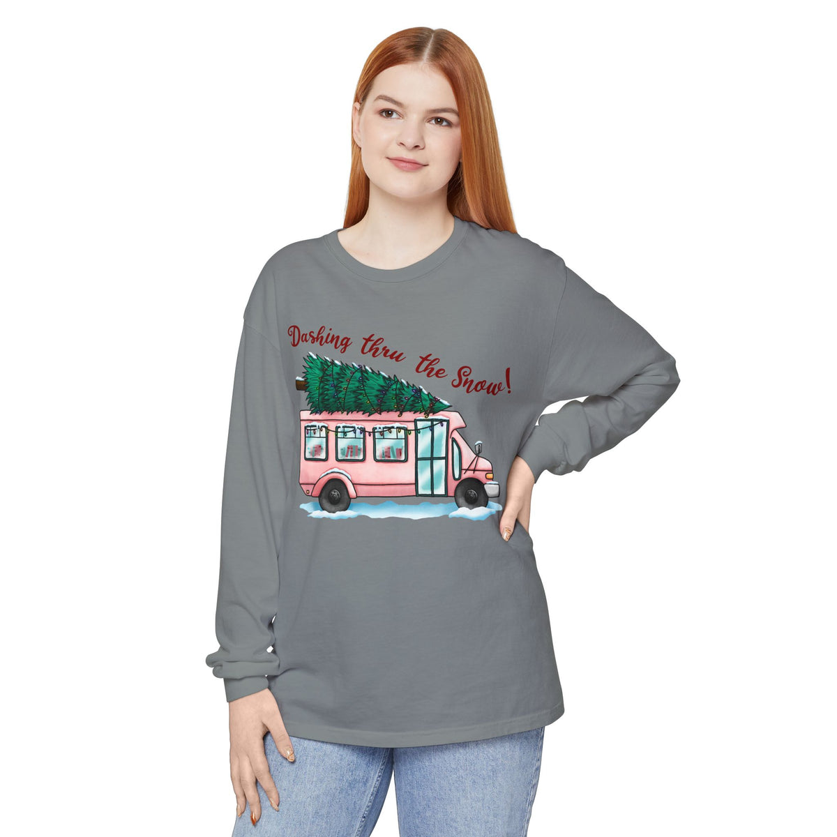 Dashing Thru the Snow Long Sleeve Tee