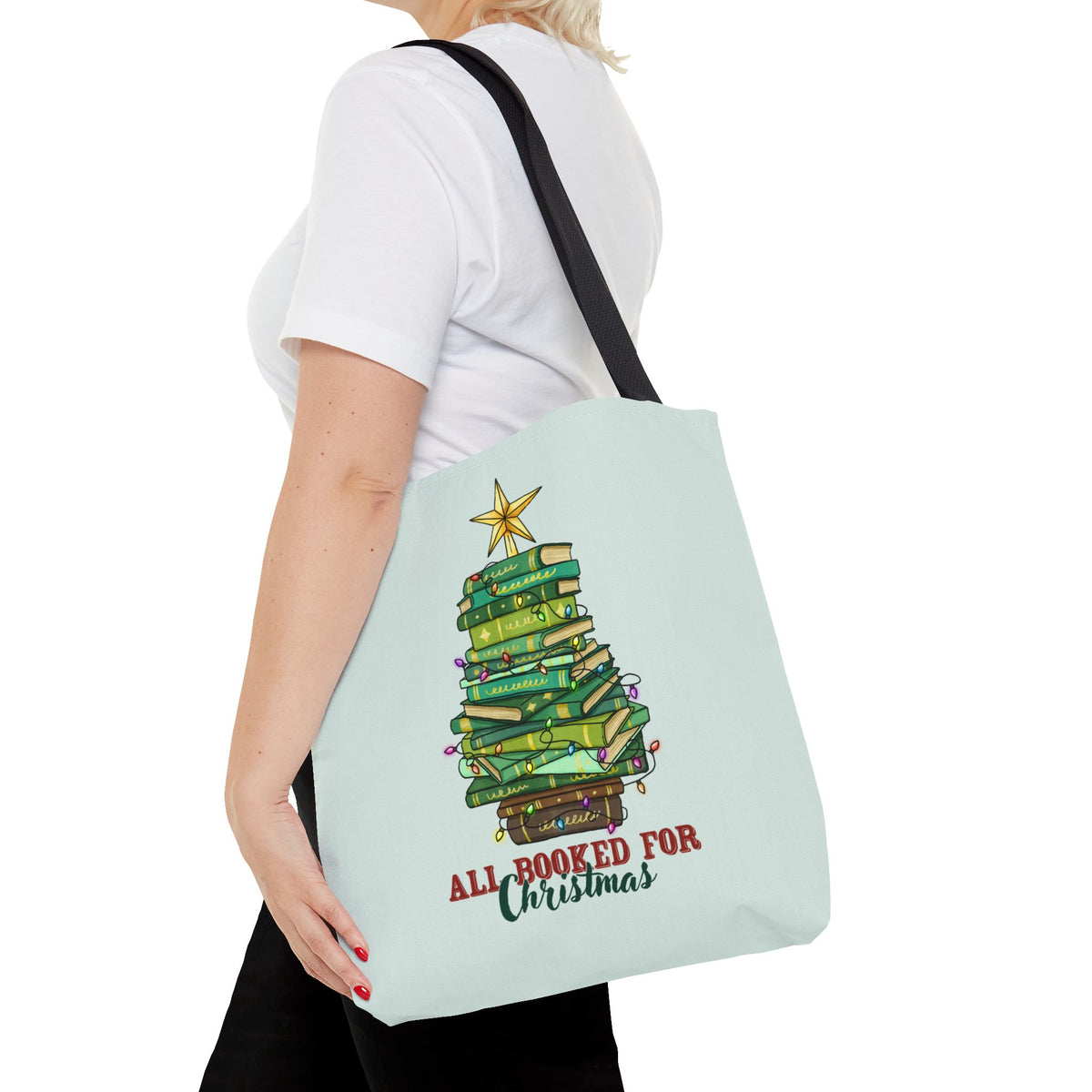 All booked for Christmas Tote Bag