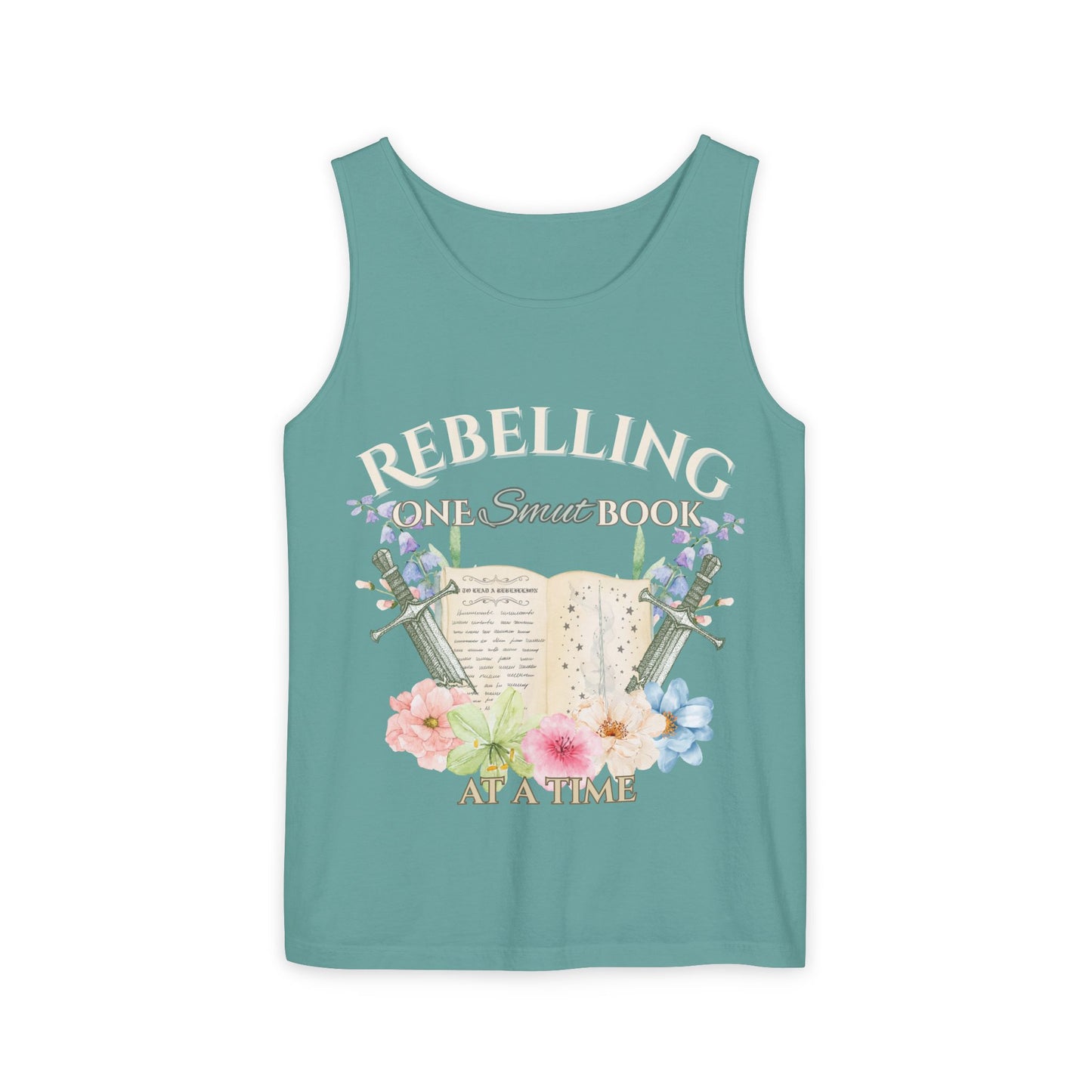 Rebel Reading Tank Top (Dark Variant)
