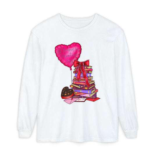 All Booked for Valentine's Long Sleeve Tee