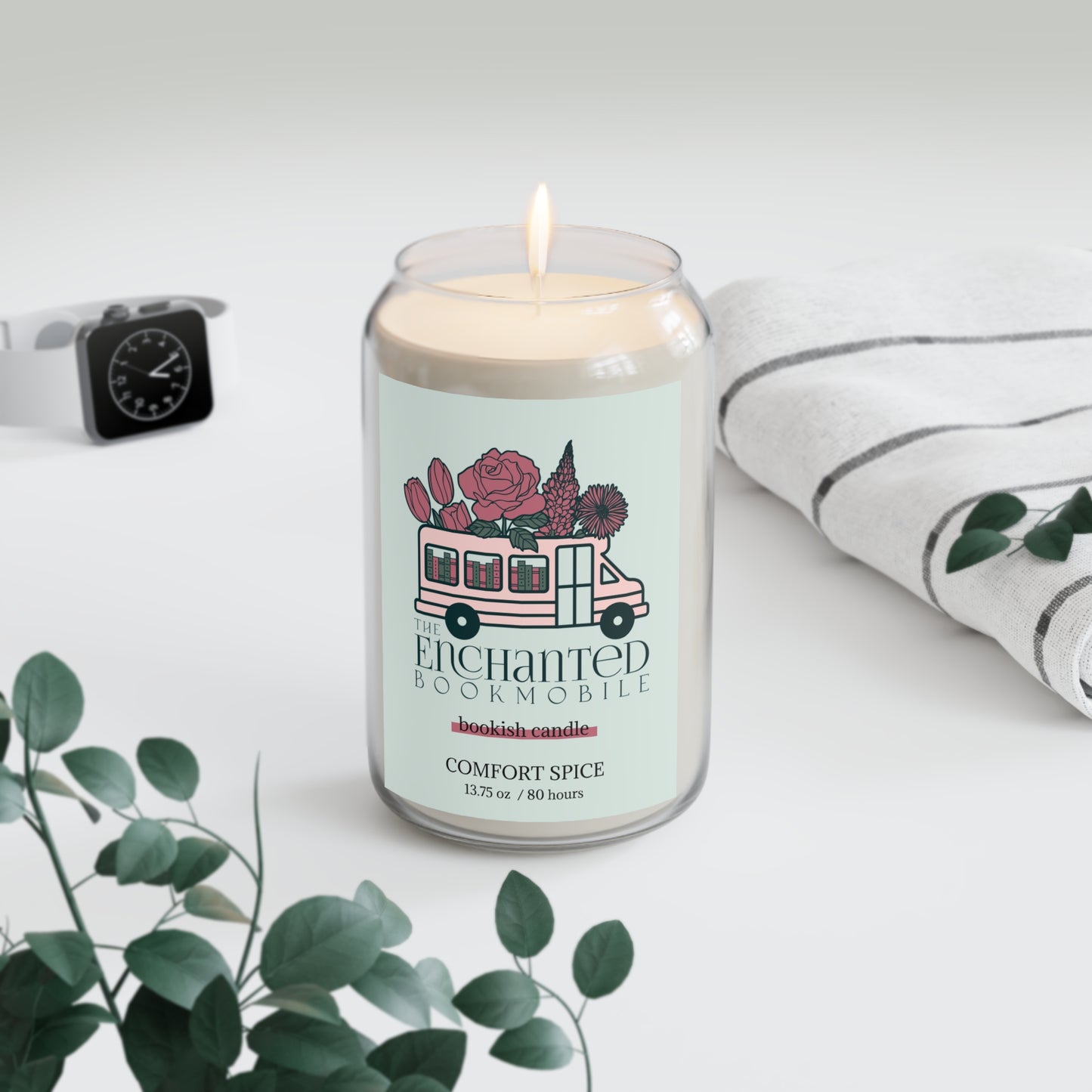 The Enchanted Bookmobile Scented Soy Candle (13.75 oz)