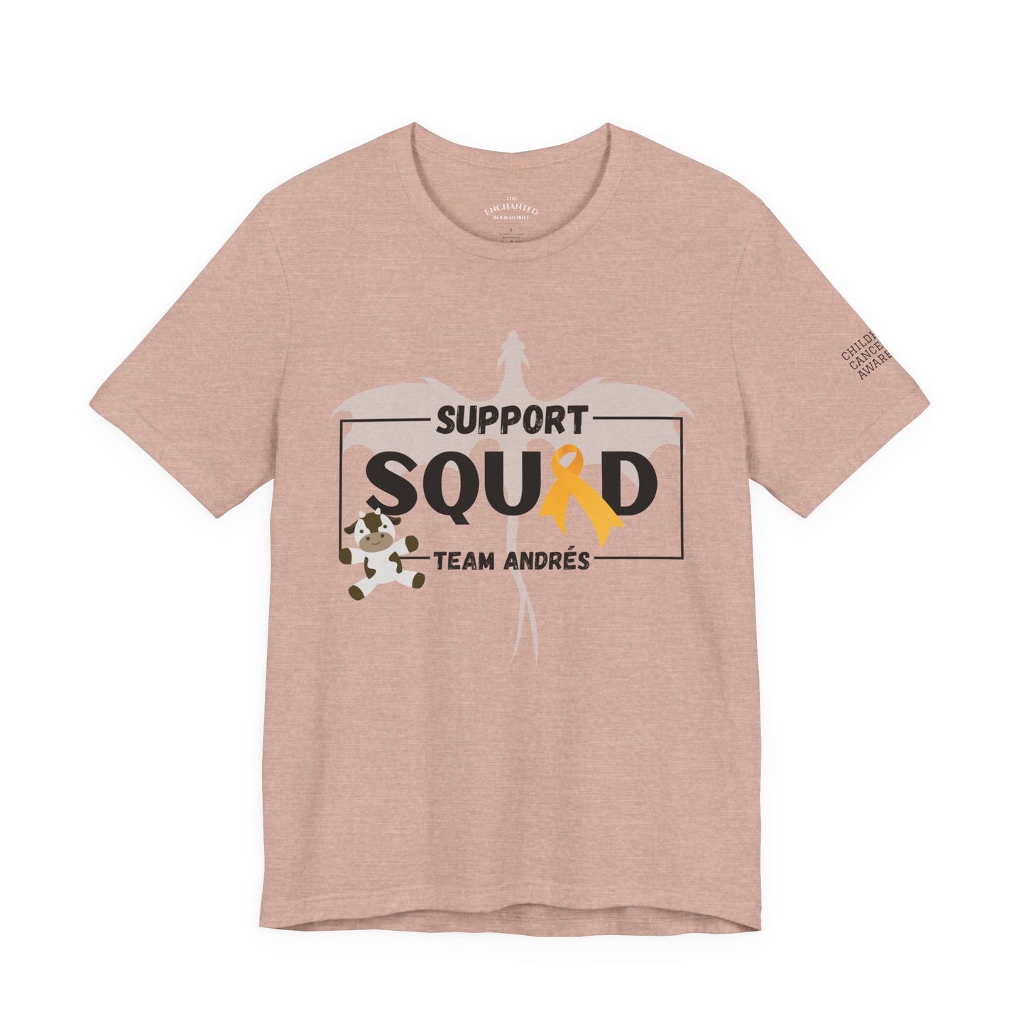 Support Squad Unisex Tee - Team Andrés, Fundraiser Shirt