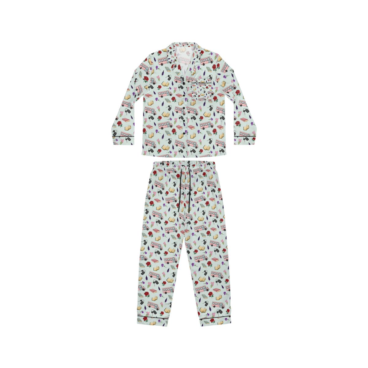 TEB Women's Satin Pajama Set