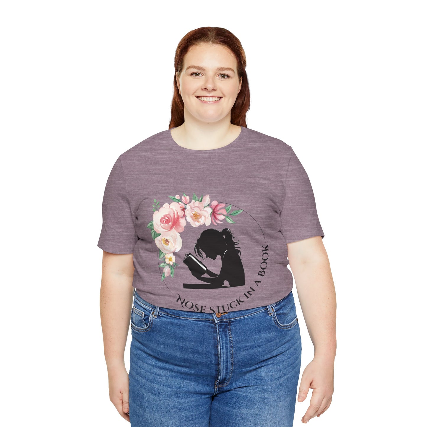Enchanted Nose Stuck In a Book Tee