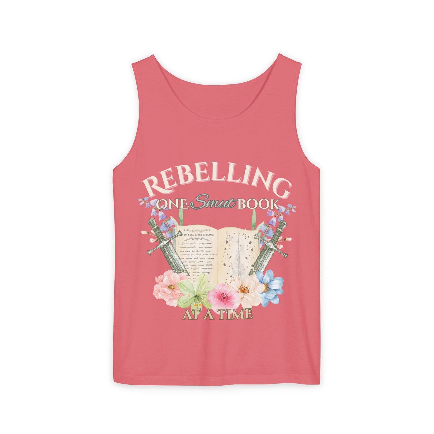 Rebel Reading Tank Top (Dark Variant)
