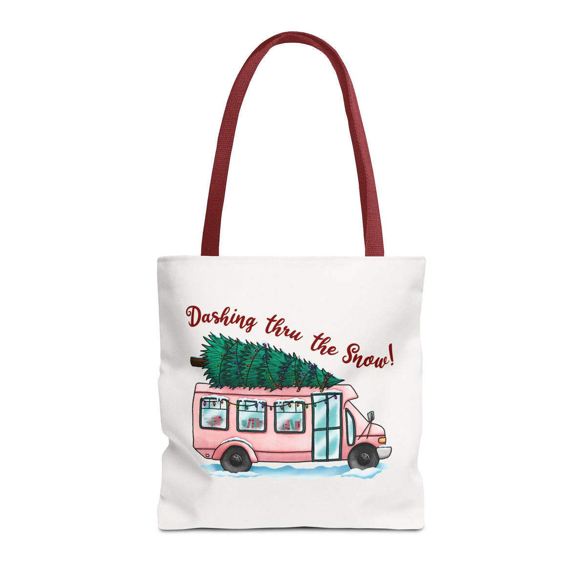 Dashing Through the Snow Tote Bag