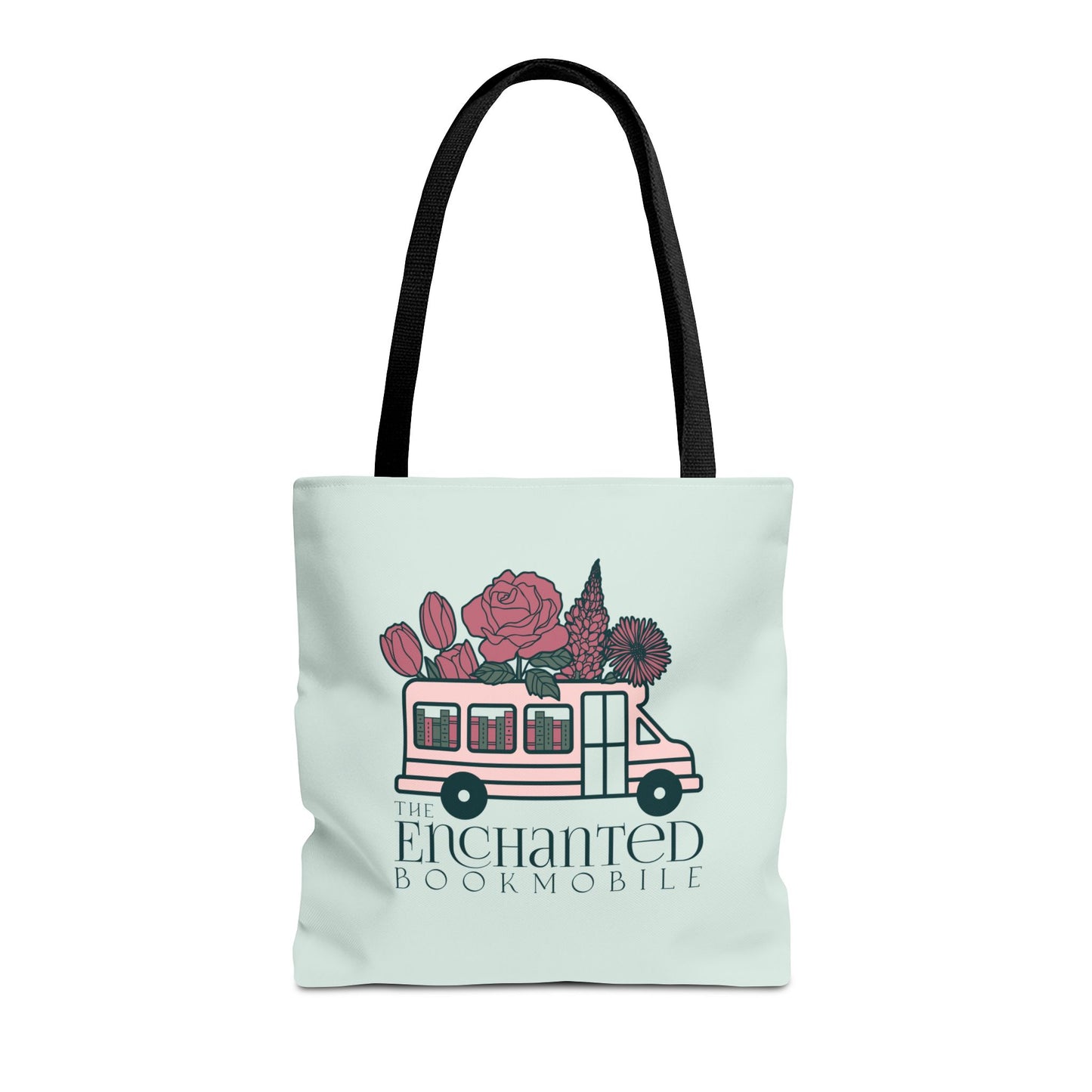The Enchanted Bookmobile Logo Tote Bag