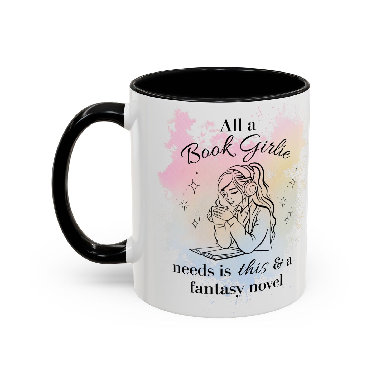 Fantasy Reader Mug (Book Girlie)