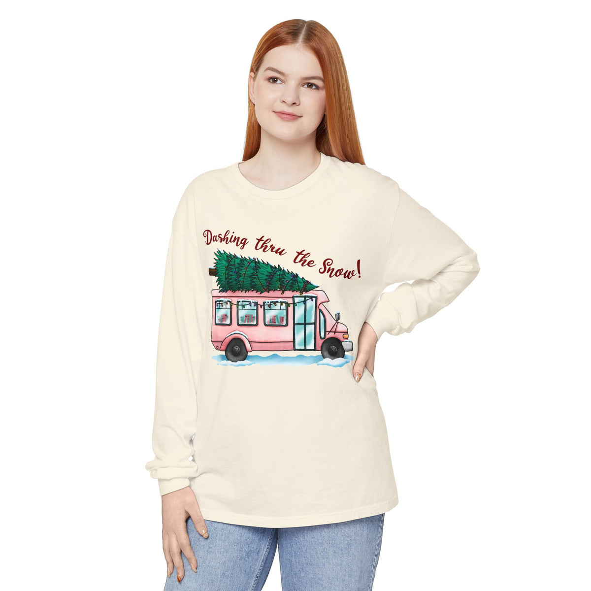 Dashing Thru the Snow Long Sleeve Tee