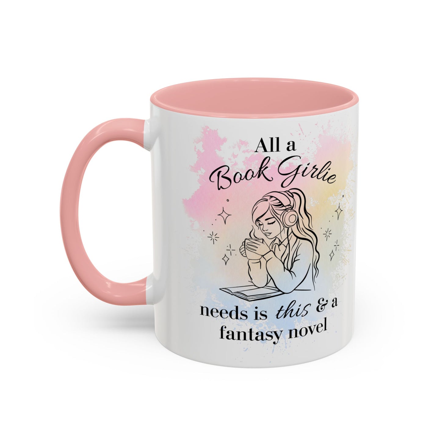 Fantasy Reader Mug (Book Girlie)