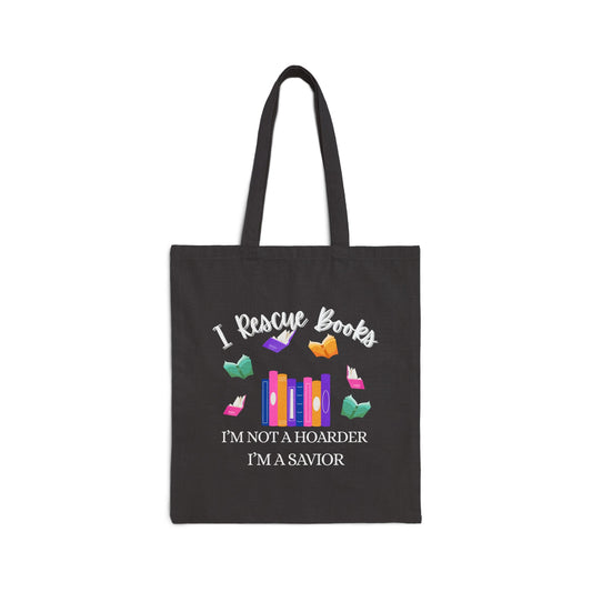 I Rescue Books Tote Bag
