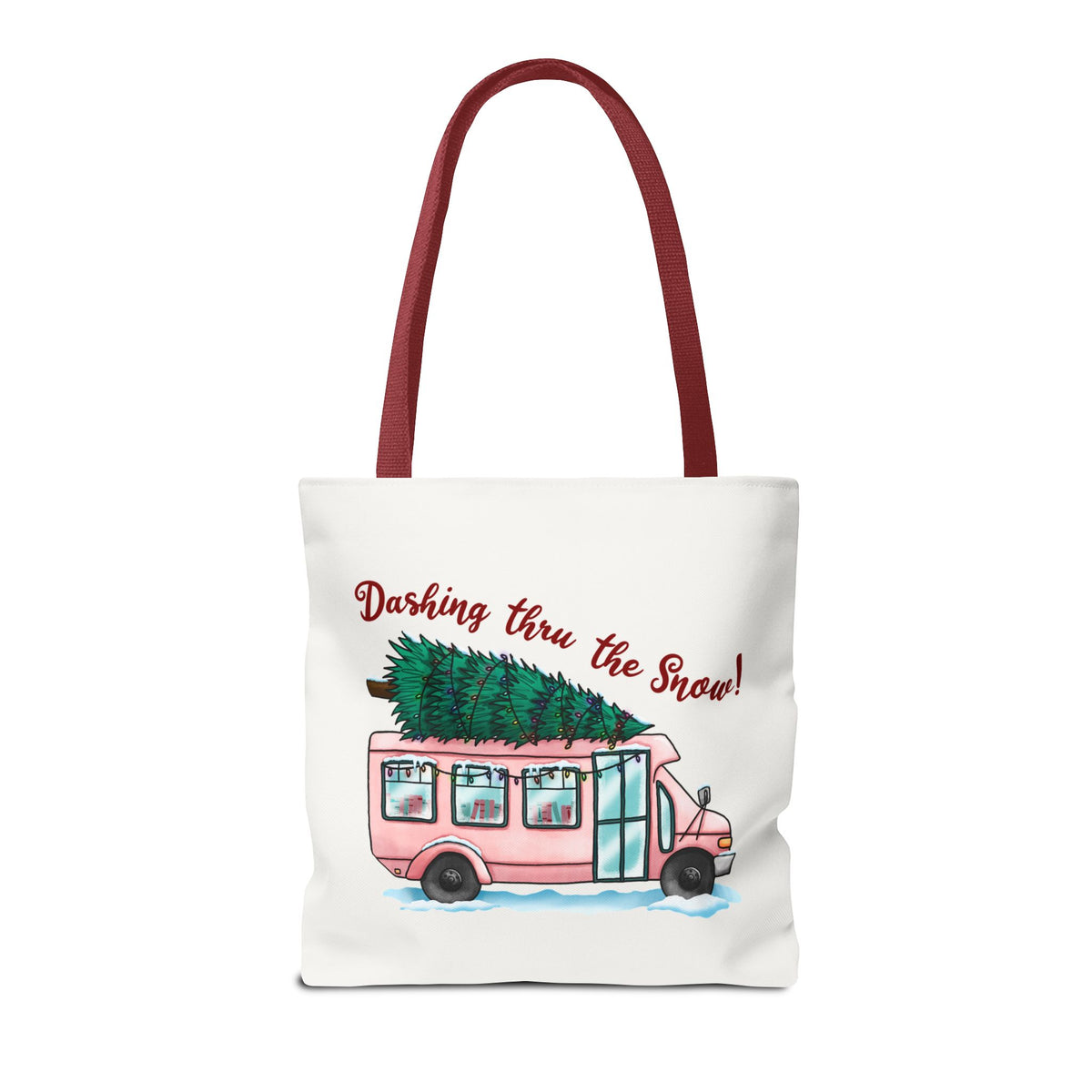 Dashing Through the Snow Tote Bag