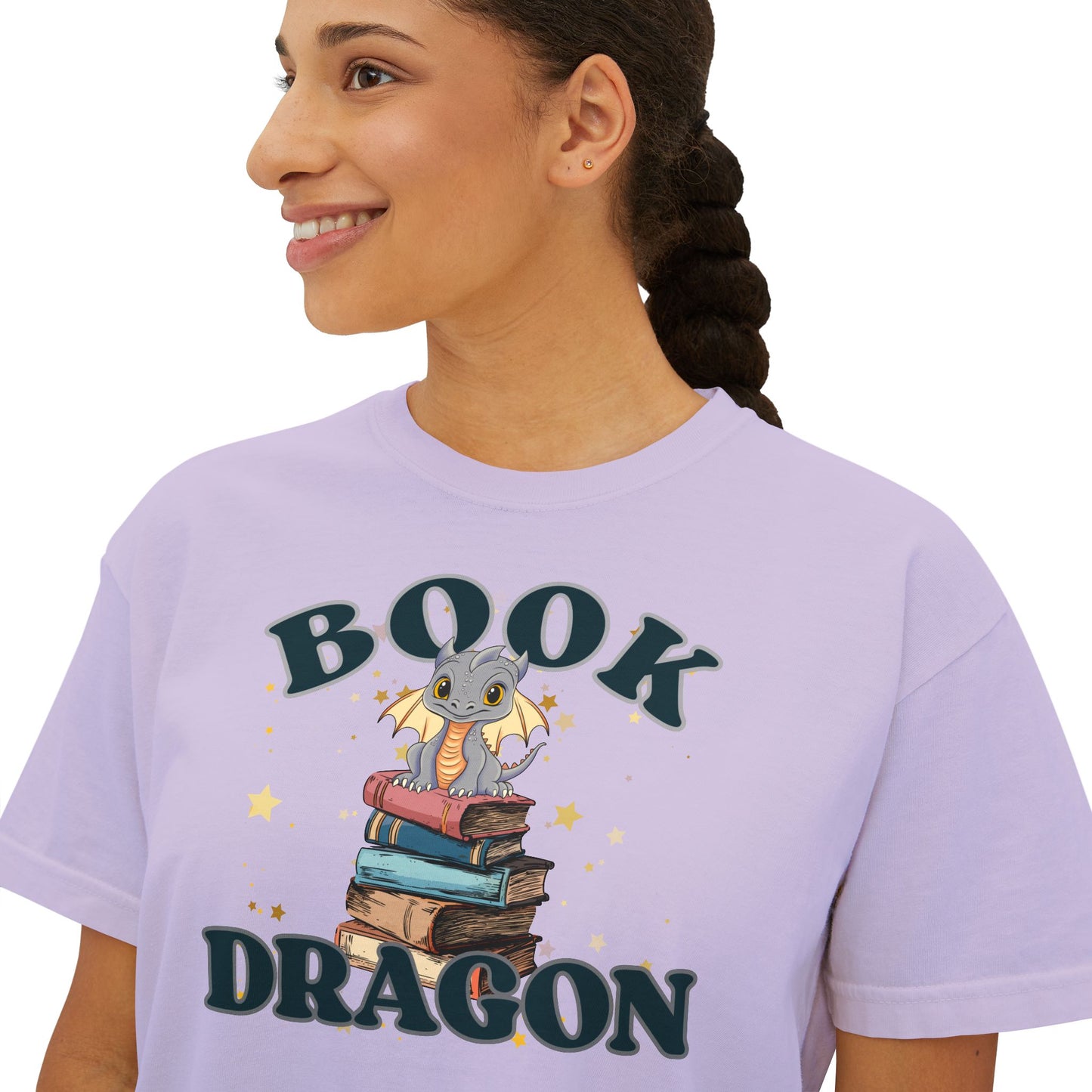 Book Dragon Women's Crop Top