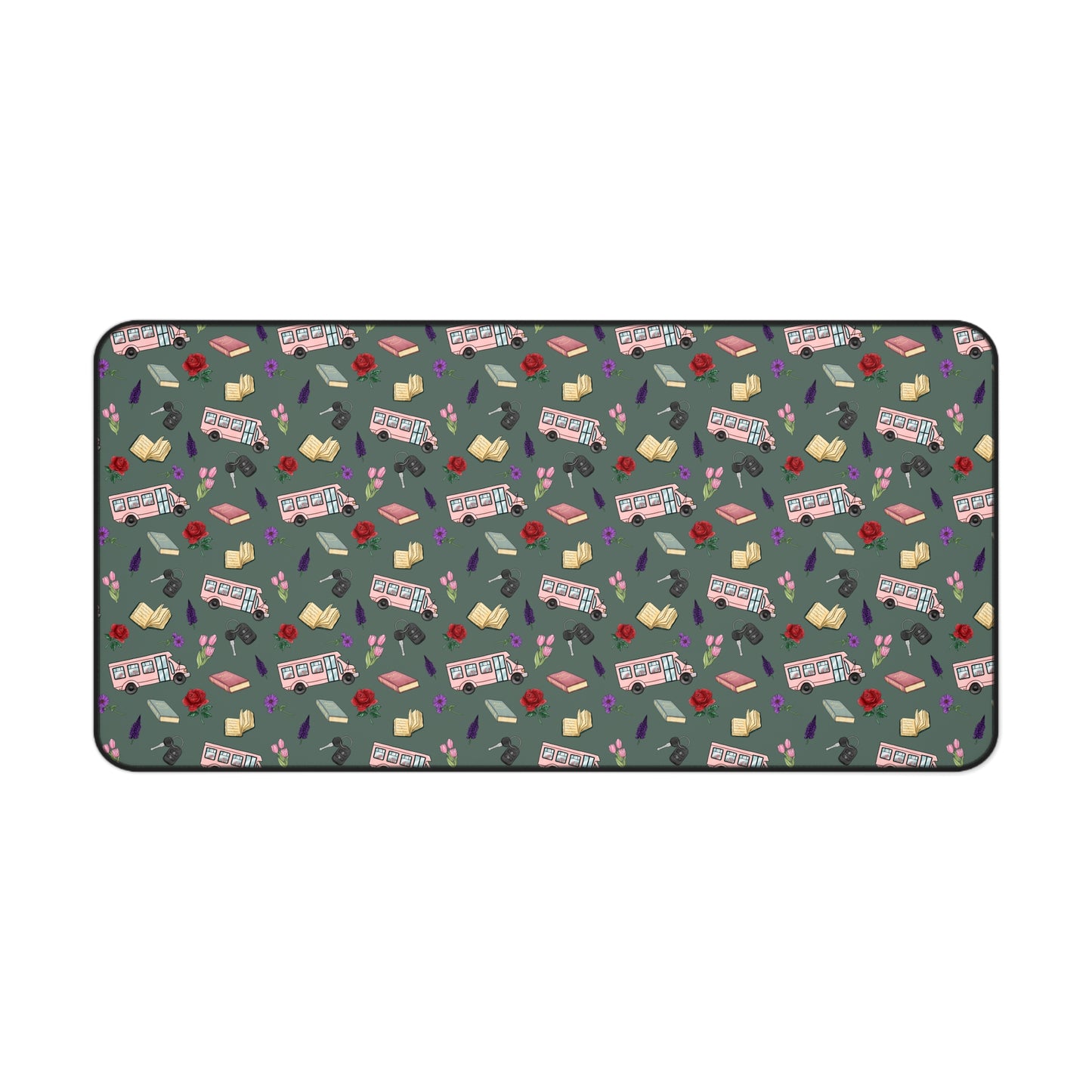 The Enchanted Bookmobile Doodle Desk Mat
