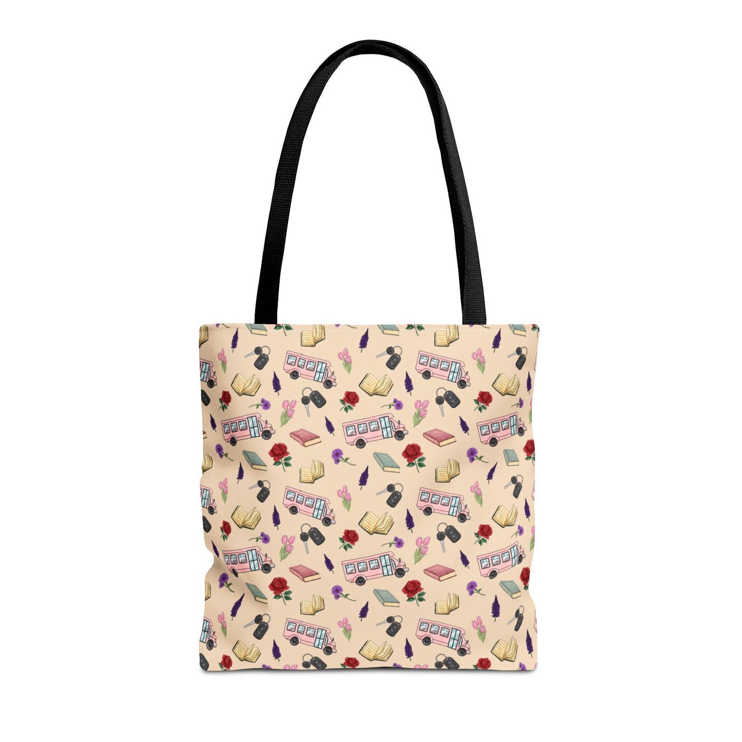 The Enchanted Bookmobile Doodle Tote Bag