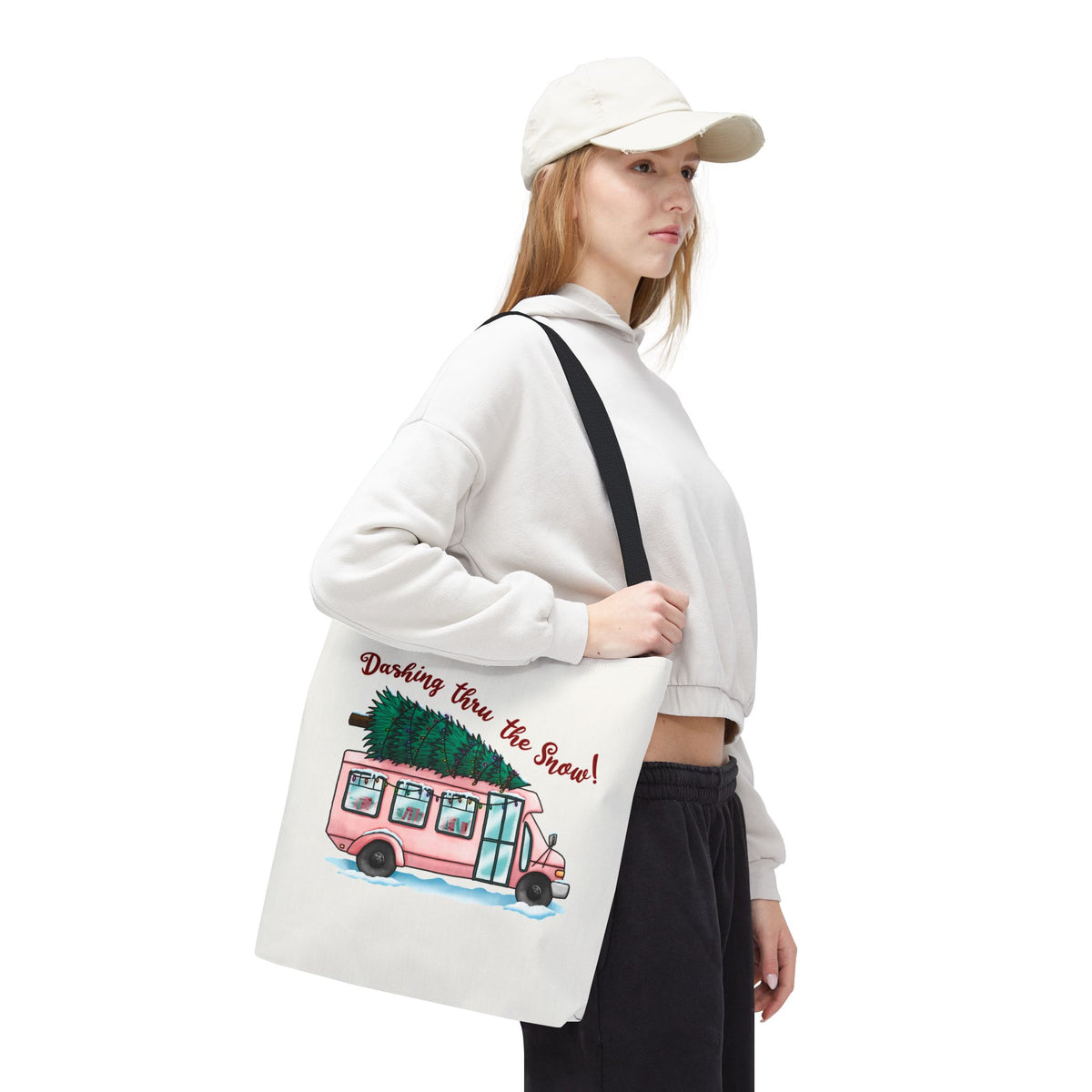 Dashing Through the Snow Tote Bag