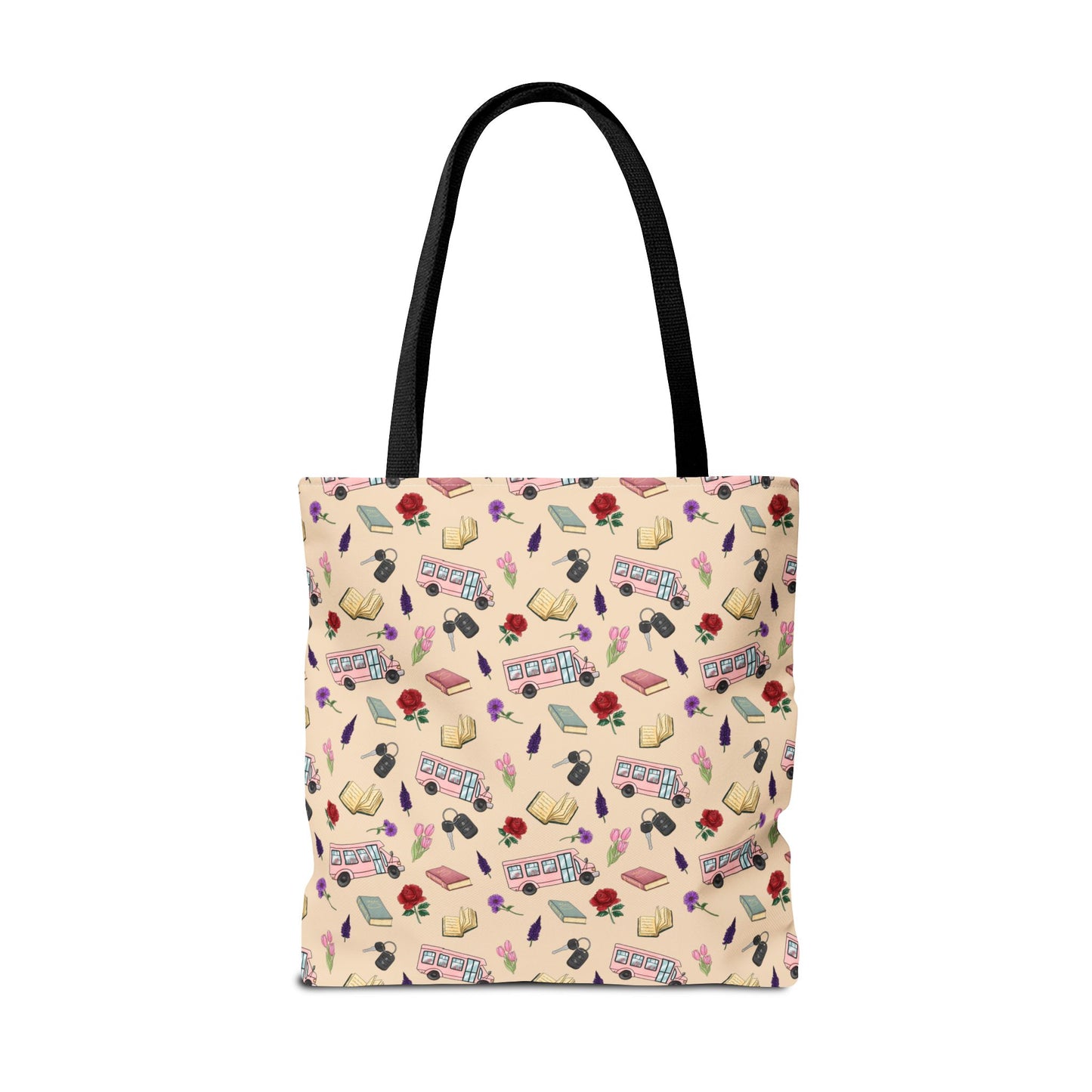 The Enchanted Bookmobile Doodle Tote Bag