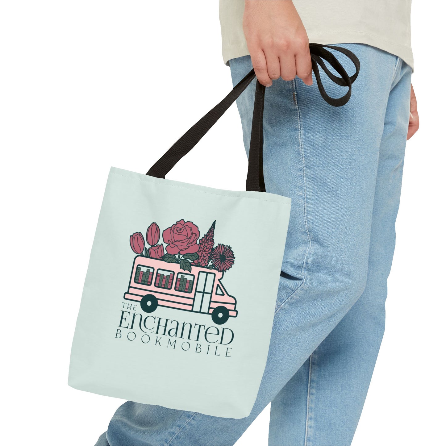 The Enchanted Bookmobile Logo Tote Bag