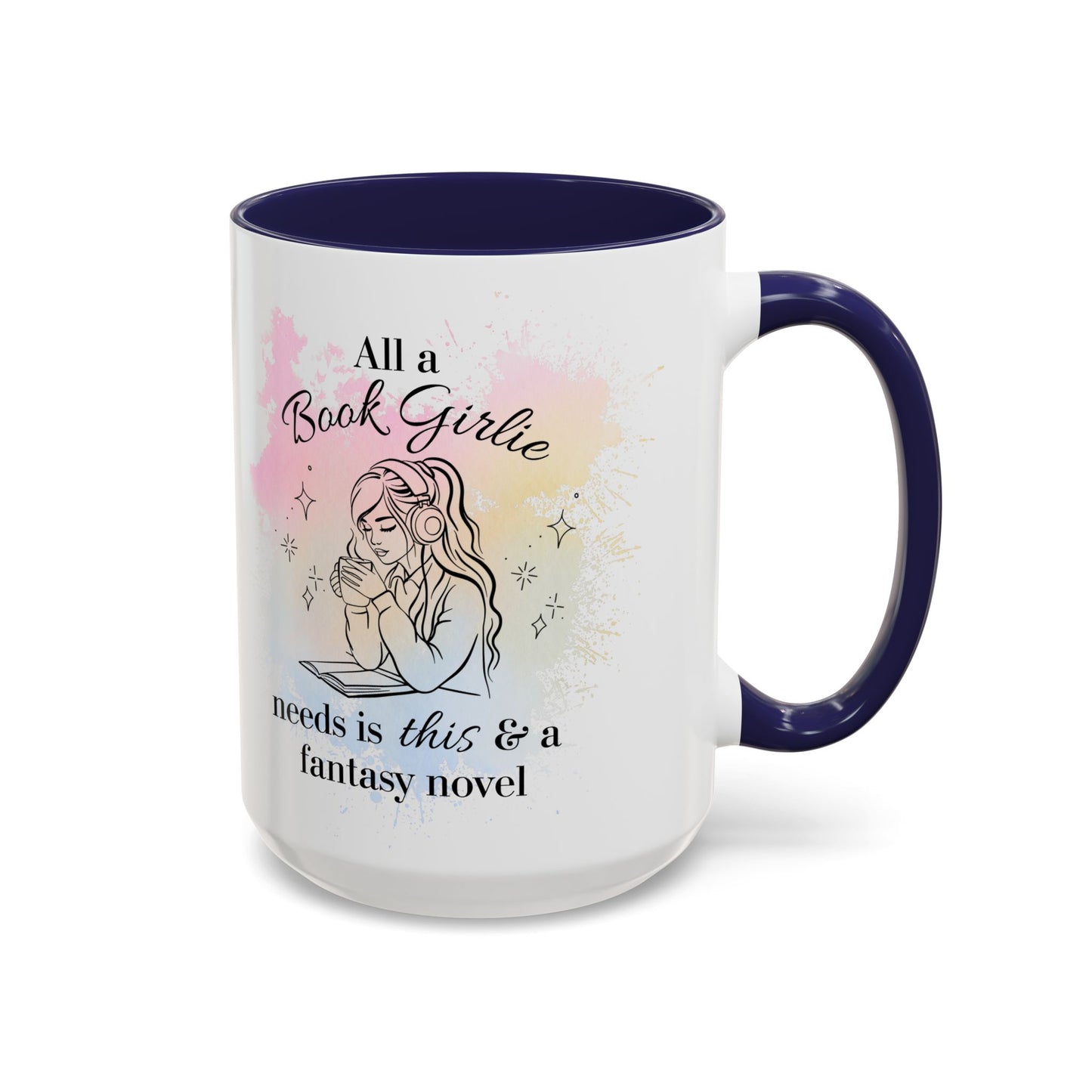 Fantasy Reader Mug (Book Girlie)