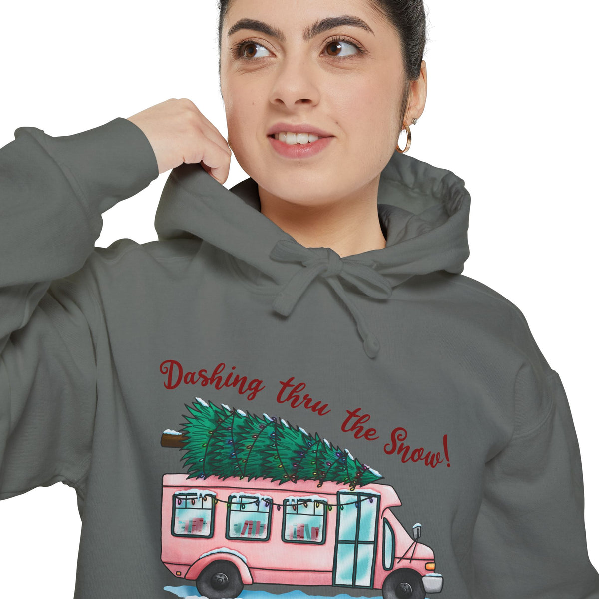 Dashing Thru the Snow Holiday Hoodie