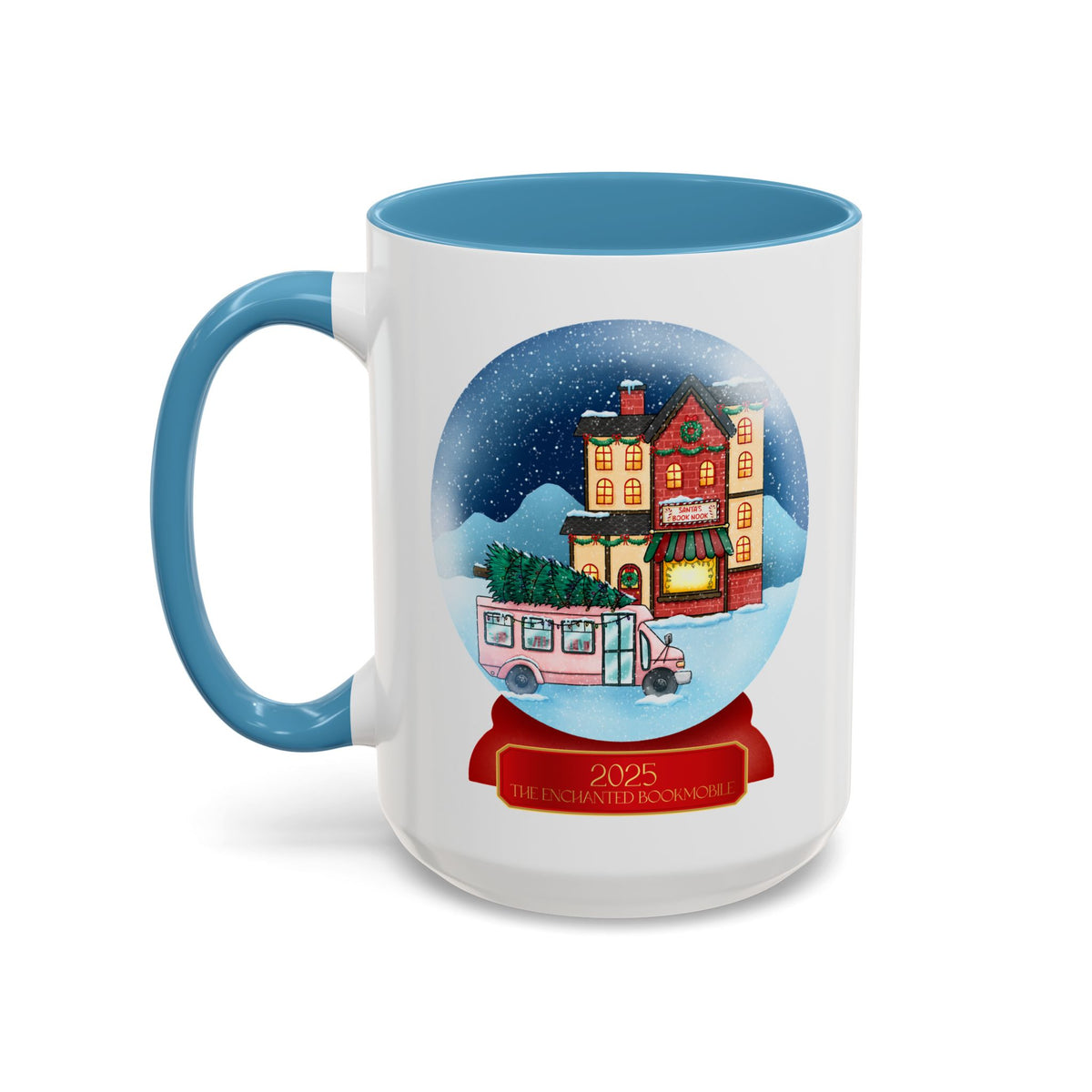 Holiday Snow Globe Coffee Mug — 2025