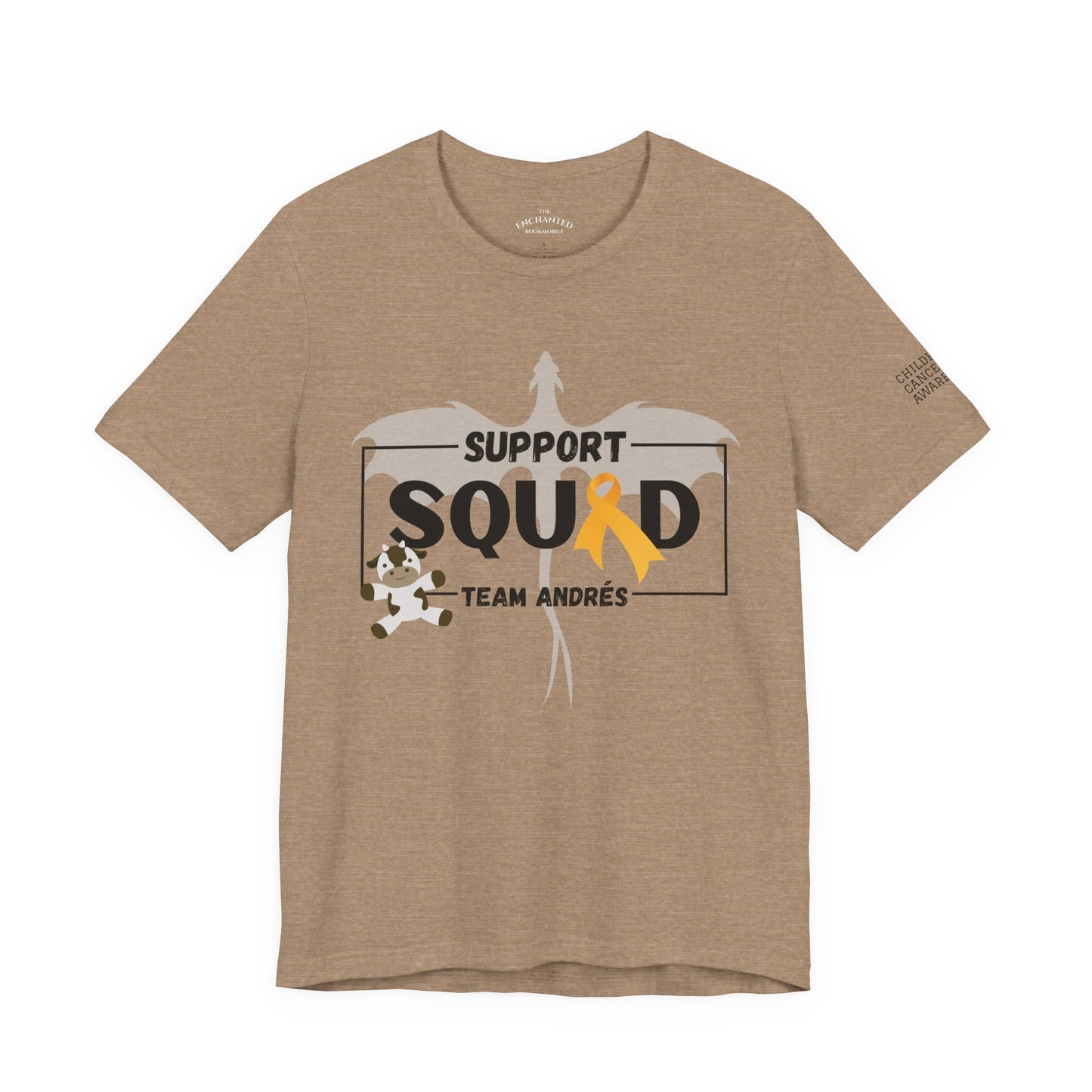 Support Squad Unisex Tee - Team Andrés, Fundraiser Shirt