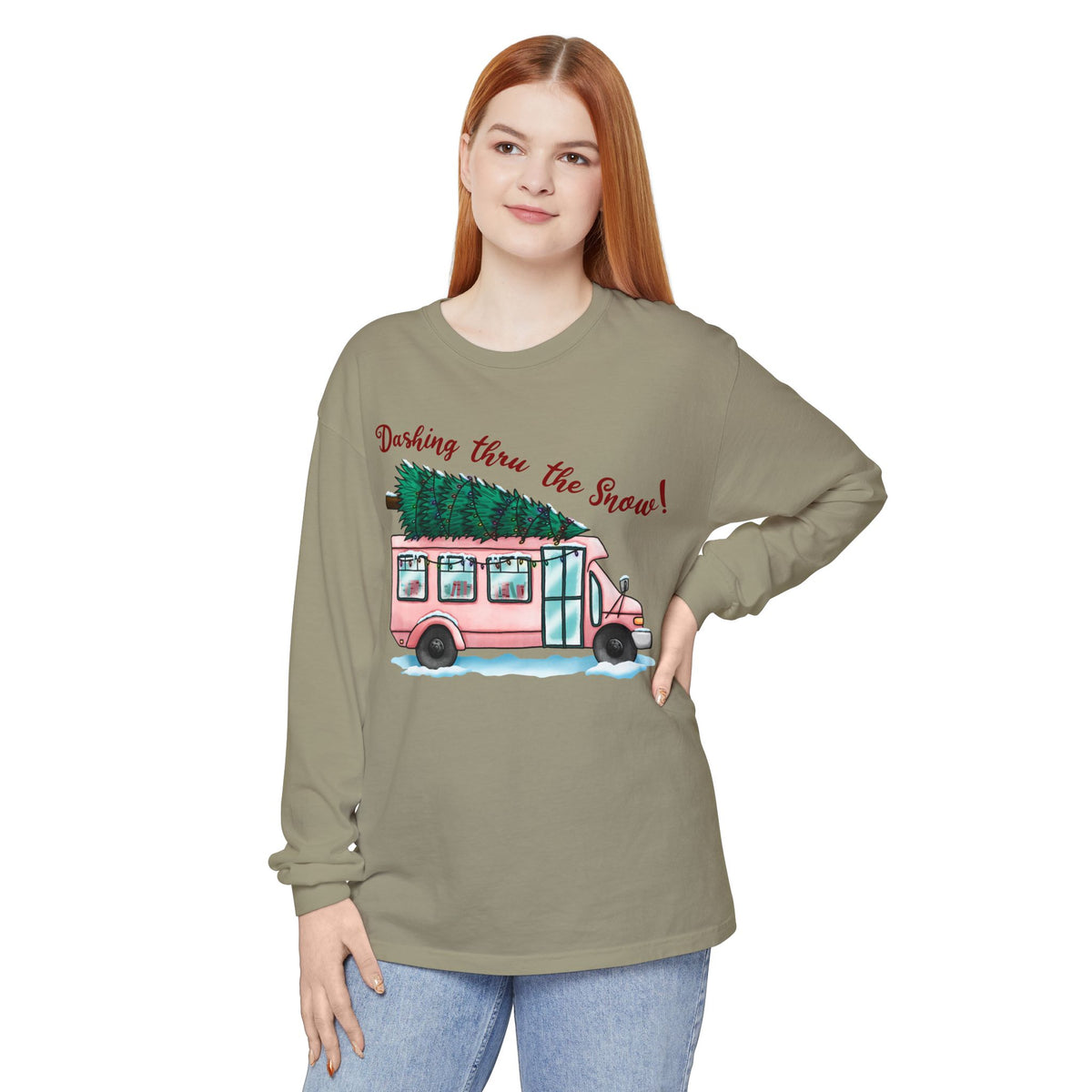 Dashing Thru the Snow Long Sleeve Tee