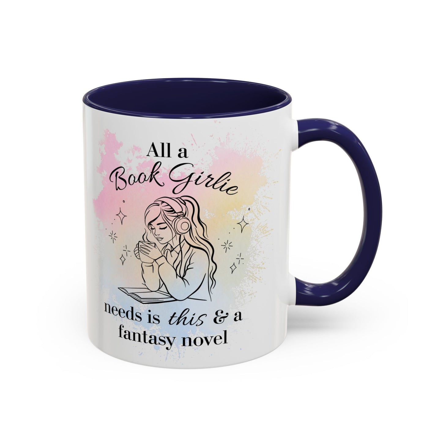 Fantasy Reader Mug (Book Girlie)
