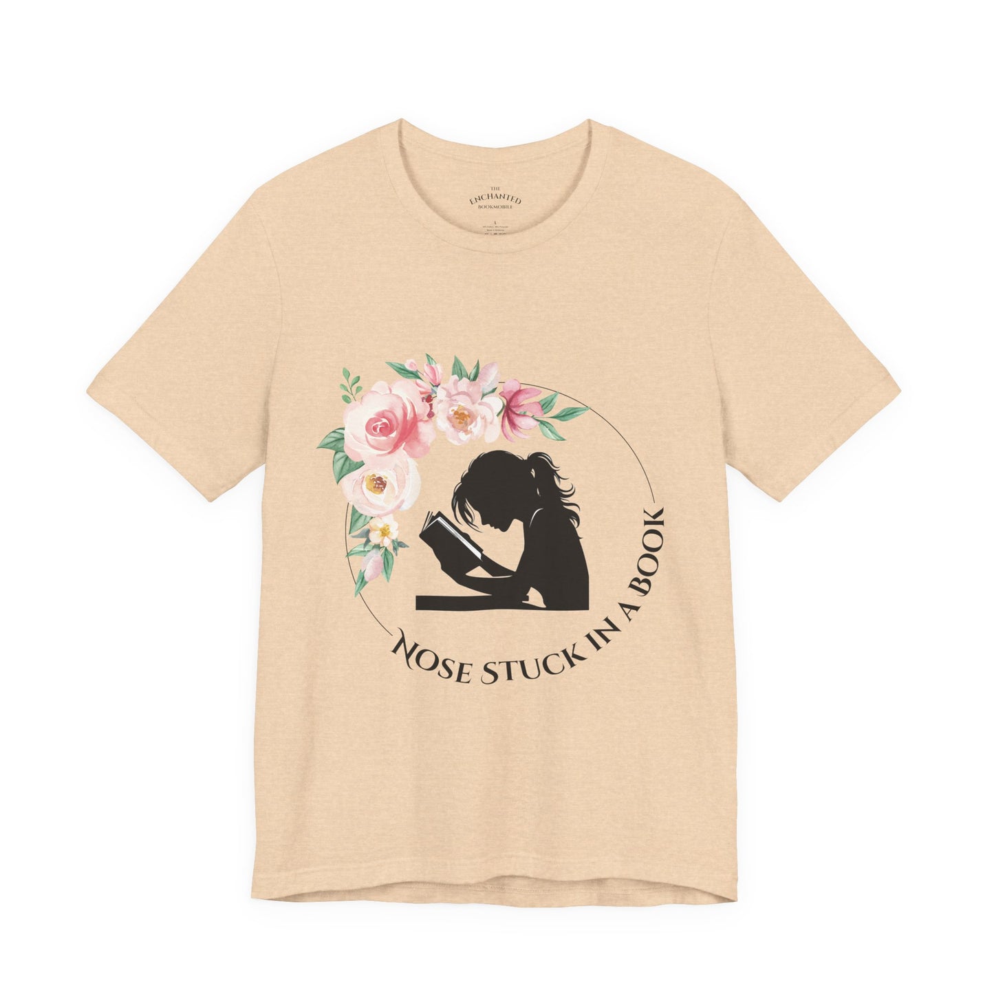 Enchanted Nose Stuck In a Book Tee