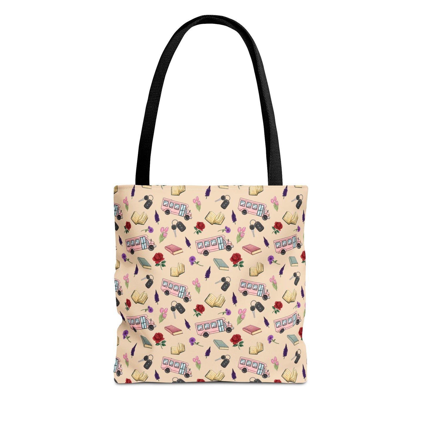 The Enchanted Bookmobile Doodle Tote Bag