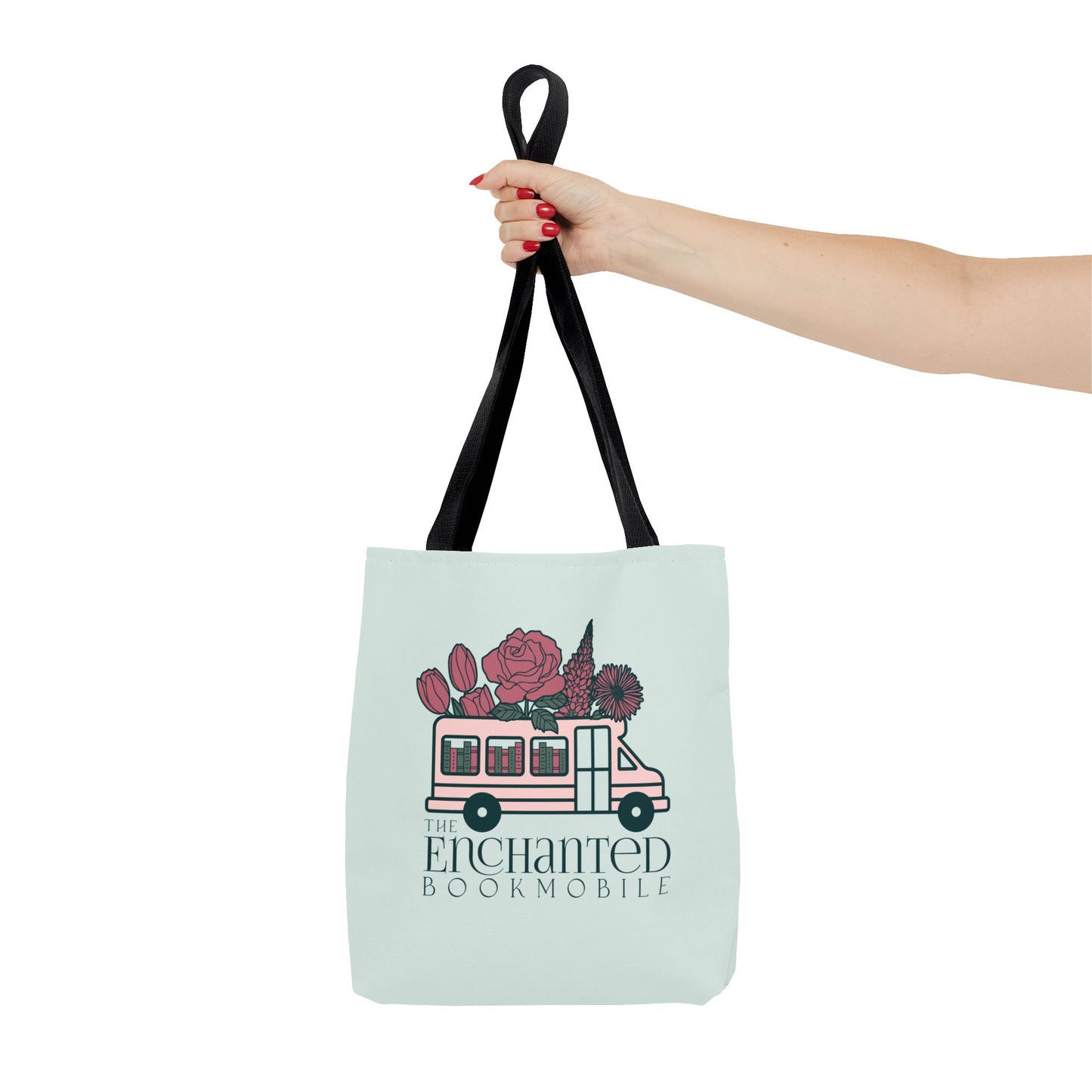 The Enchanted Bookmobile Logo Tote Bag