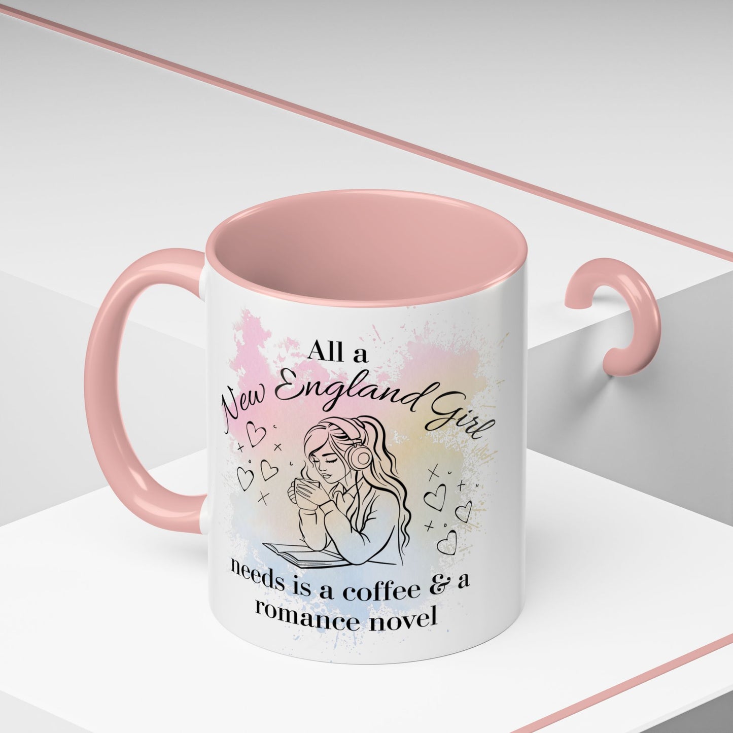 New England Romance Reader Mug