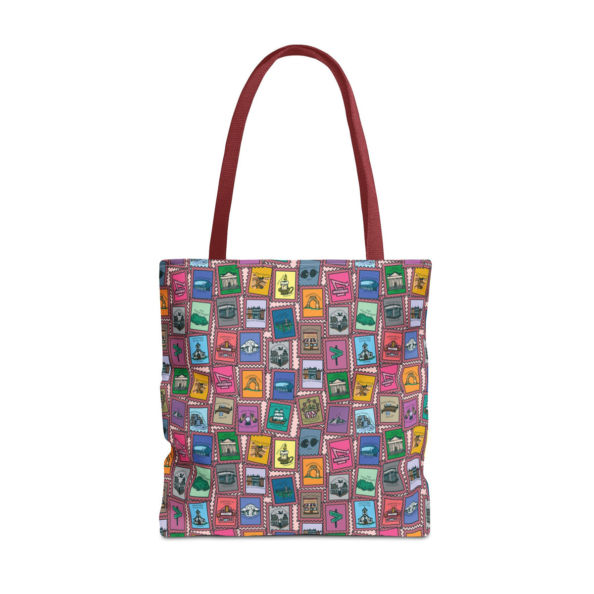 TEB Stamp Pattern Tote Bag