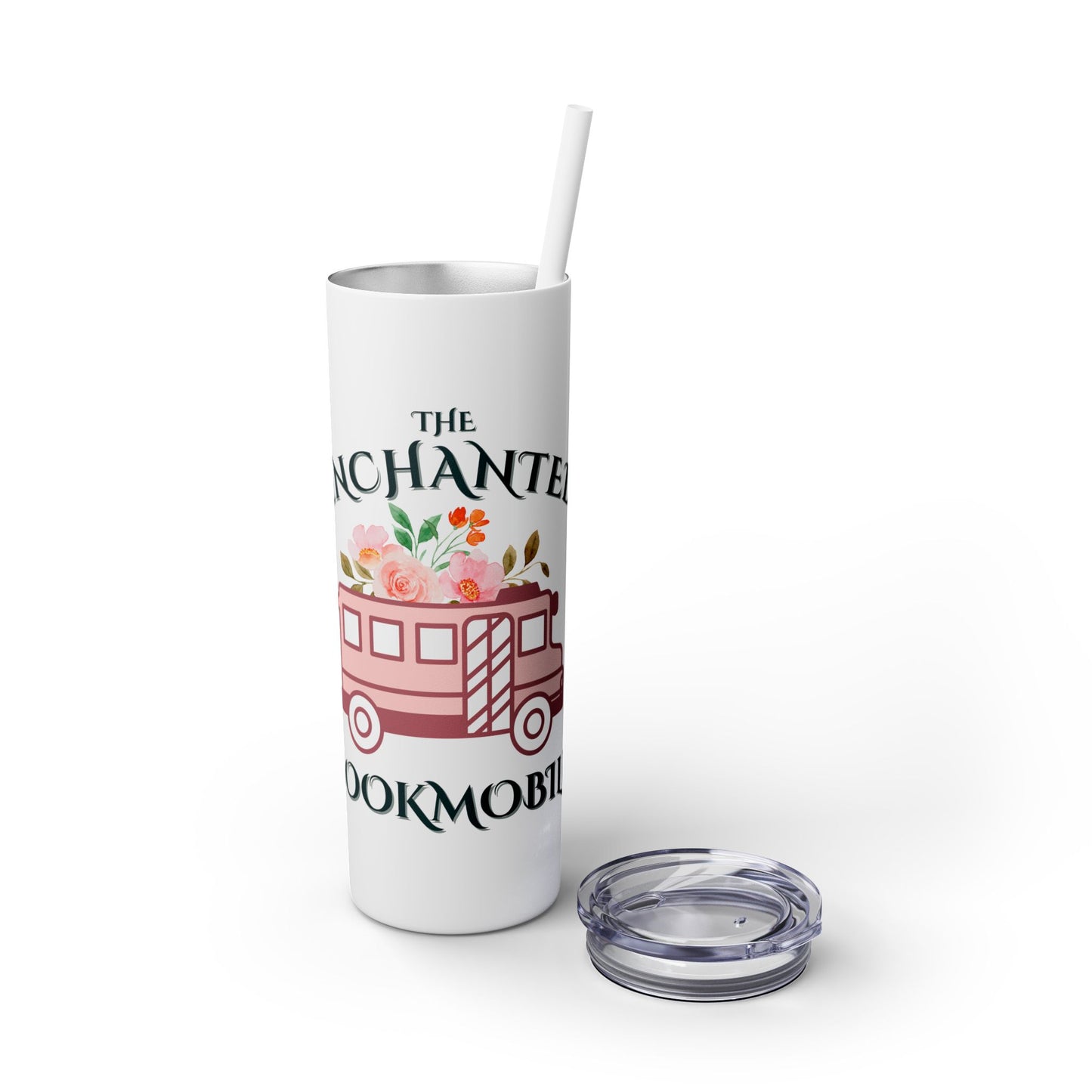 Enchanted Bookmobile 20oz Skinny Tumbler